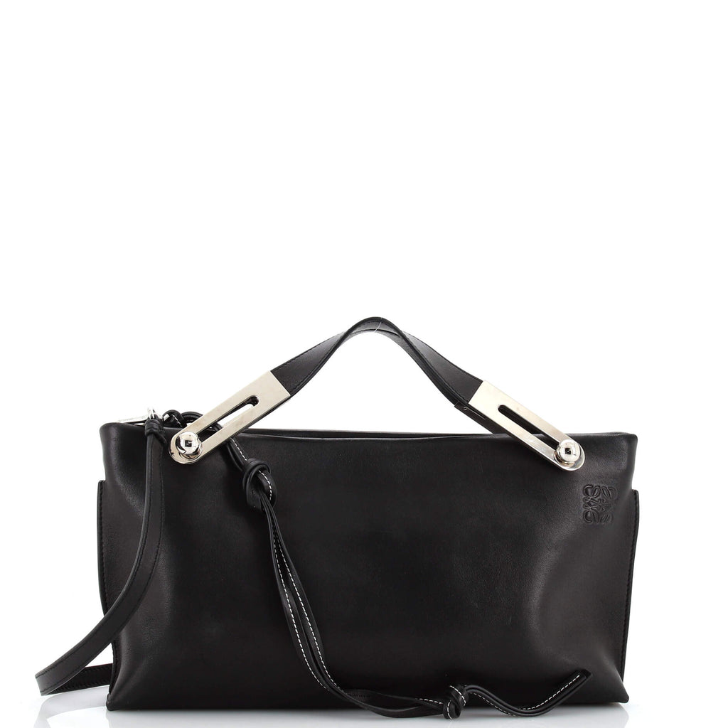 Loewe Missy Handbag Leather Medium Black 2384022