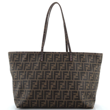 Fendi Roll Tote Zucca Coated Canvas Large