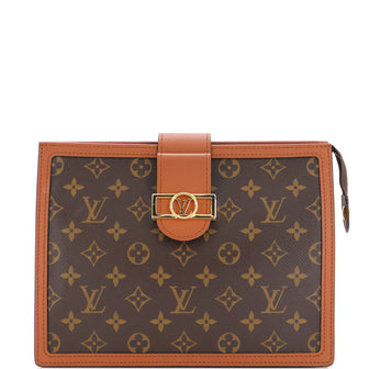 Louis Vuitton Dauphine Pochette Reverse Monogram Canvas