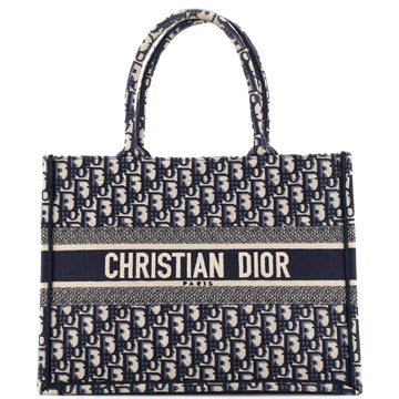 Christian Dior Book Tote Oblique Canvas Medium
