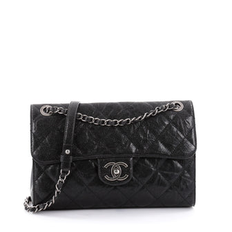 Chanel CC Crave Flap Bag Quilted Glazed Caviar Medium 2384801