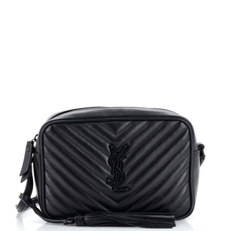 Saint Laurent Lou Camera Bag Matelasse Chevron Leather Small