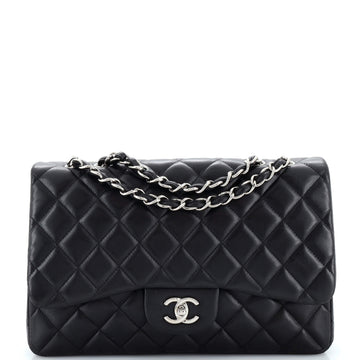 Chanel Classic Single Flap Bag Quilted Lambskin Jumbo