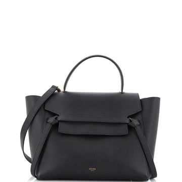 Celine Belt Bag Textured Leather Mini