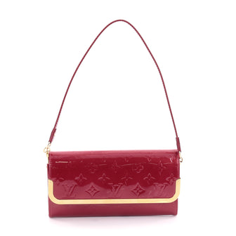 Louis Vuitton Rossmore Handbag Monogram Vernis MM Red