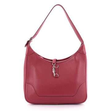 Hermes Trim II Handbag Clemence 31 Red 2385504