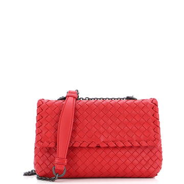 Bottega Veneta Olimpia Crossbody Bag Intrecciato Nappa Baby