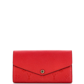 Louis Vuitton Sarah Monogram Empreinte Wallet