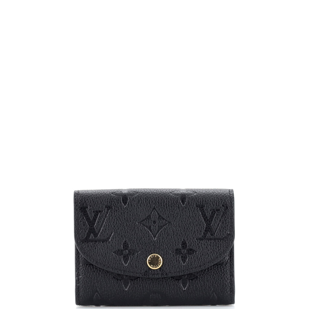 LOUIS VUITTON Empreinte Victorine Wallet Black 1294801