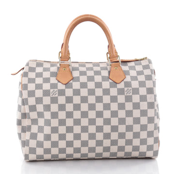 Louis Vuitton Speedy Handbag Damier 30 White 2387001