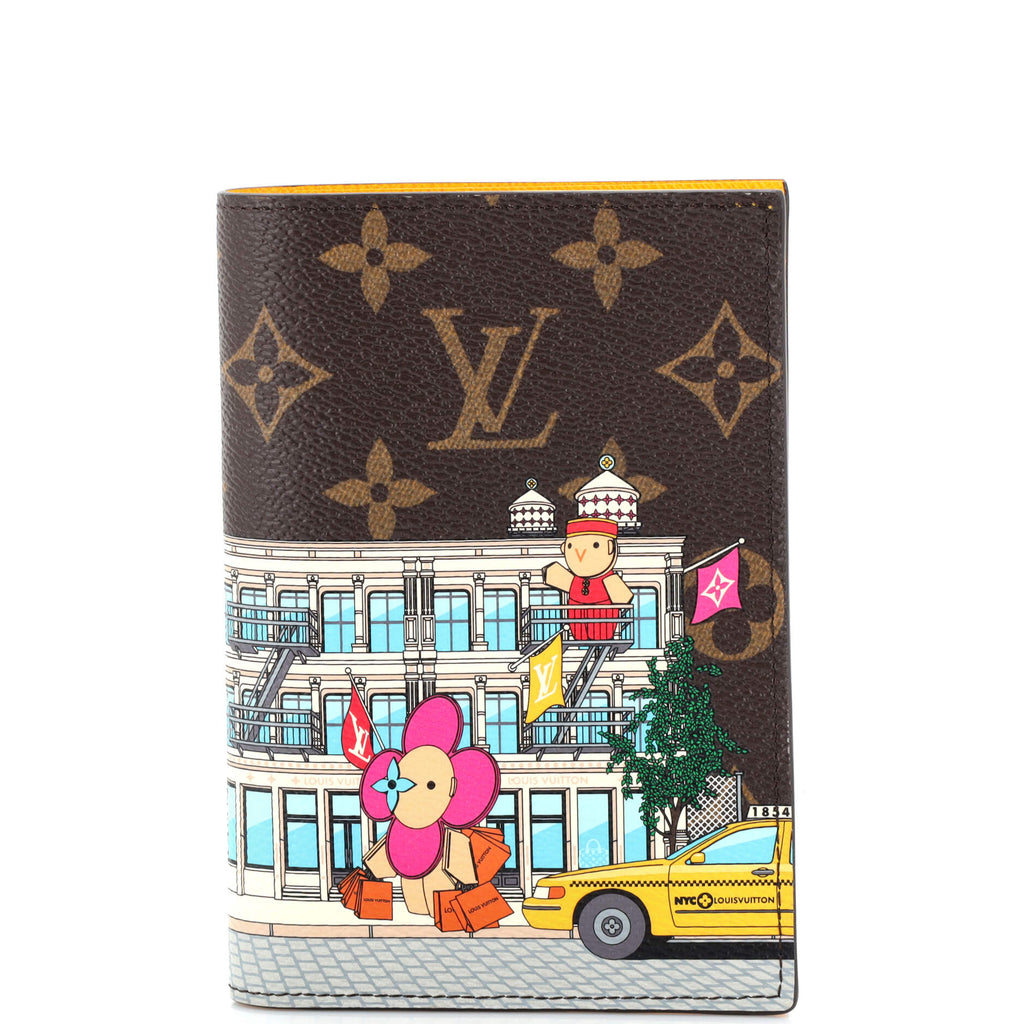 Louis Vuitton Passport Cover Limited Edition Vivienne Xmas Monogram Canvas  NWT