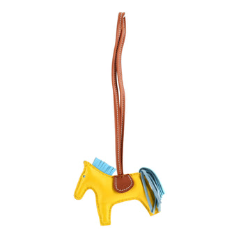 Hermes GriGri Rodeo Bag Charm Leather PM
