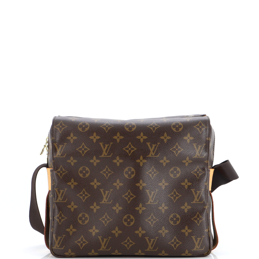 Louis Vuitton Naviglio Leather Handbag