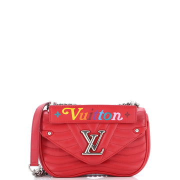 Louis Vuitton New Wave Chain Bag Quilted Leather PM