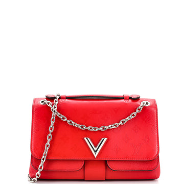 Louis Vuitton Very Chain Bag Monogram Leather