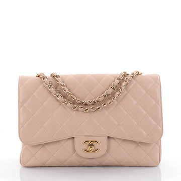 Chanel Classic Single Flap Bag Quilted Caviar Jumbo 2388001