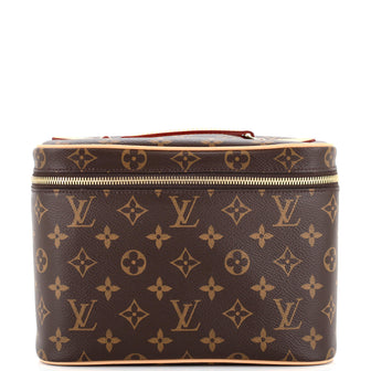 Misc Louis Vuitton Brown Monogram Nice Vanity Case