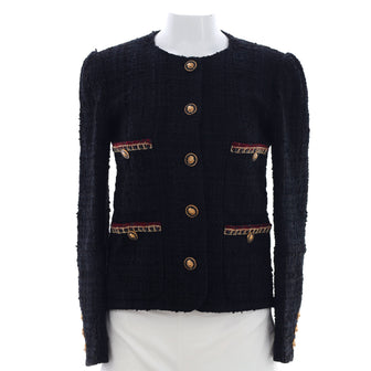 chanel vintage tweed jacket