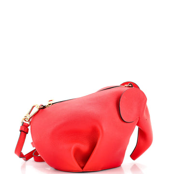 Loewe Elephant Crossbody Bag Leather Mini