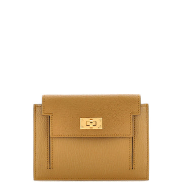 Hermes Kelly Compact Wallet Chevre Mysore
