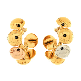 Louis Vuitton Studdy Hoop Earrings Metal