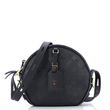 Louis Vuitton Boite Chapeau Souple Bag Monogram Empreinte Leather MM