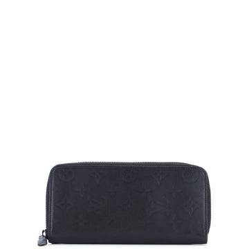 Louis Vuitton Zippy Wallet Monogram Shadow Leather Vertical