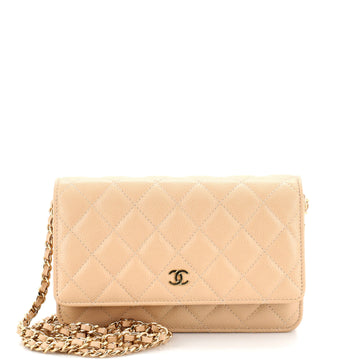 Chanel Wallet on Chain Quilted Caviar
