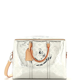 Louis Vuitton Neo Porte Documents Voyage Monogram Mirror Coated Canvas