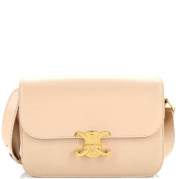 Celine Triomphe Shoulder Bag Smooth Calfskin Medium