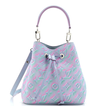 Louis Vuitton NeoNoe Handbag Stardust Monogram Empreinte Leather BB