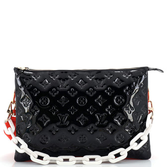 Louis Vuitton Coussin Bag Monogram Embossed Patent MM