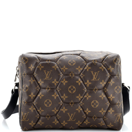 バッグ LOUIS VUITTON Louis Vuitton Hexagon Néo Trocadero Handbag Macassar Monogram