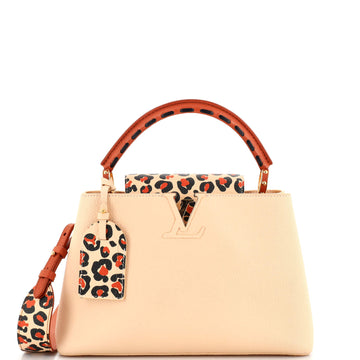 Louis Vuitton Capucines Bag Wild at Heart Leopard Print Taurillon Leather PM