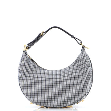 Fendi Fendigraphy Bag Houndstooth Wool Small