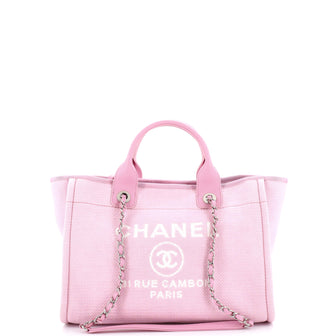 Chanel Deauville NM Tote Mixed Fibers Small