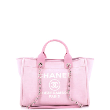 Chanel Deauville NM Tote Mixed Fibers Small