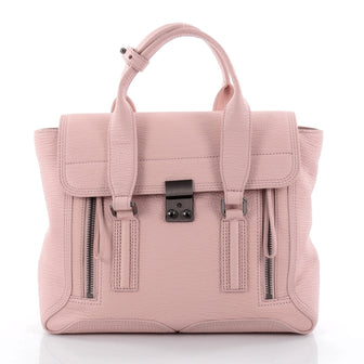 3.1 Phillip Lim Pashli Satchel Leather Medium Pink 2389501