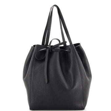 Celine Phantom Tie Cabas Tote Leather Small