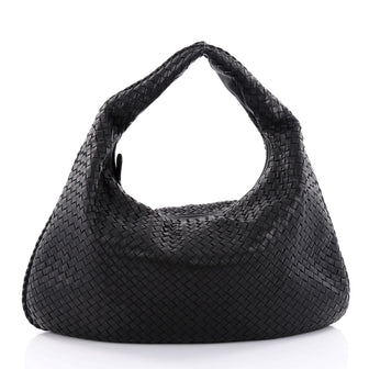 Bottega Veneta Veneta Hobo Intrecciato Nappa Maxi Black 2390001