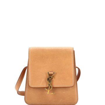 Saint Laurent Kaia Flap Satchel Leather North South