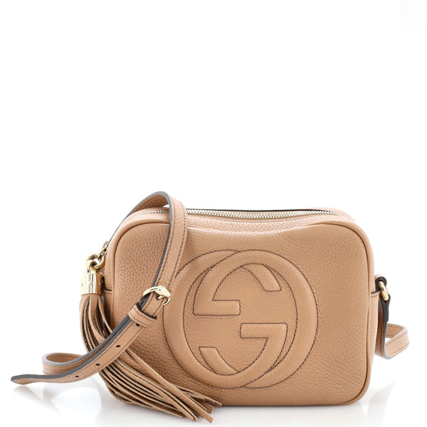 Gucci Small Soho Disco Bag - Neutrals Crossbody Bags, Handbags
