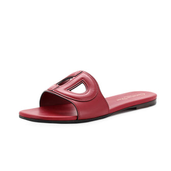Christian Dior Women's D-Club Slide Sandals Leather