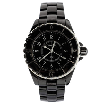 Chanel J12 Quartz Watch Ceramic and Stainless Steel 33