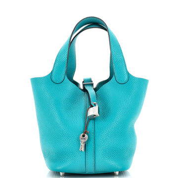 Hermes Picotin Lock Bag Clemence PM