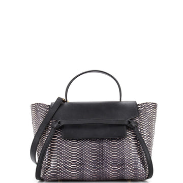 Celine Belt Bag Python Mini