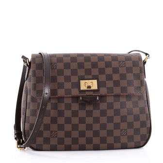Louis Vuitton Besace Rosebery Handbag Damier Brown