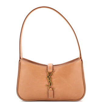 Saint Laurent Le 5 a 7 Hobo Leather Mini