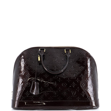 Louis Vuitton Alma Handbag Monogram Vernis GM