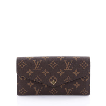 Louis Vuitton Sarah Wallet NM Monogram Canvas Brown 2392001